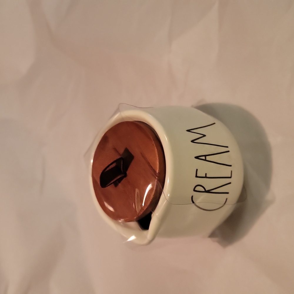 Rae Dunn Cream Container